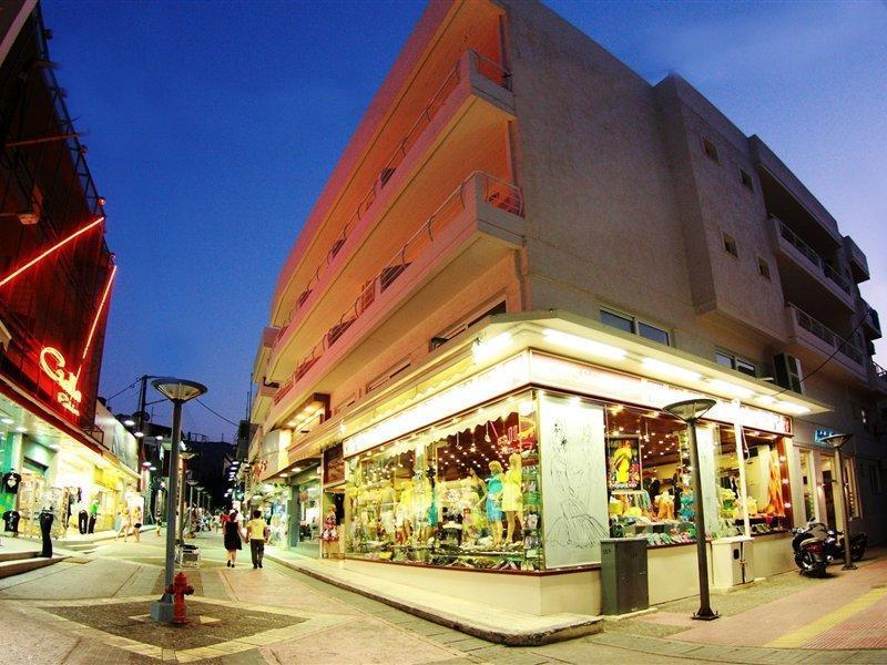 Nancy Hotel Limenas Chersonisou Exterior foto